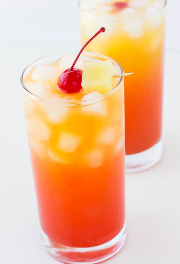 Pineapple Fruit Punch + Rum Punch Recipe!