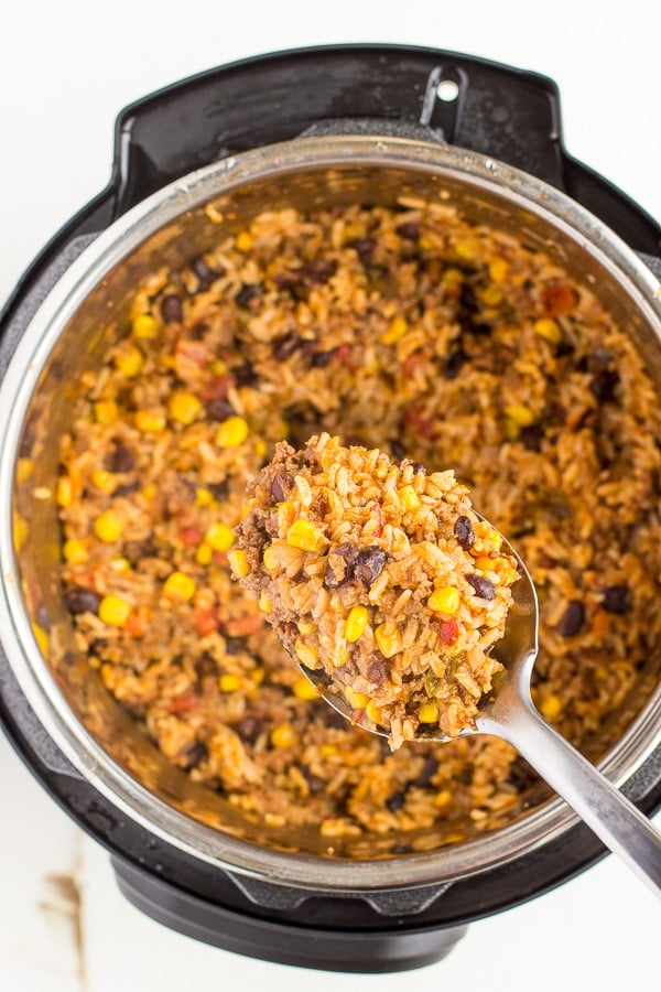 Instant Pot Burrito Bowls – Deliciously Sprinkled