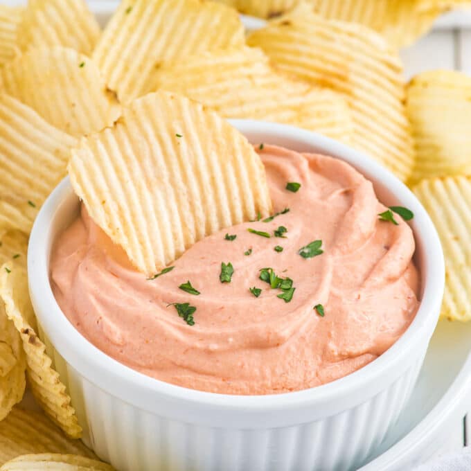 The Best Potato Chip Dip – Deliciously Sprinkled