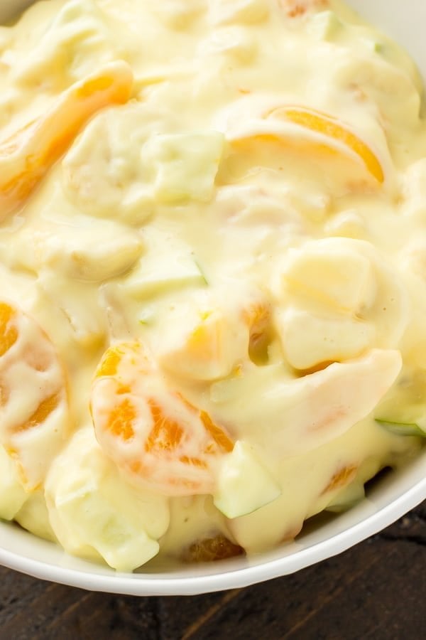 ORANGE CREAM FRUIT SALAD RECIPE