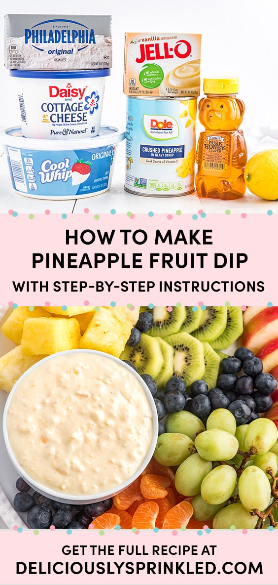 Cream Cheese Pineapple Dip Deliciously Sprinkled