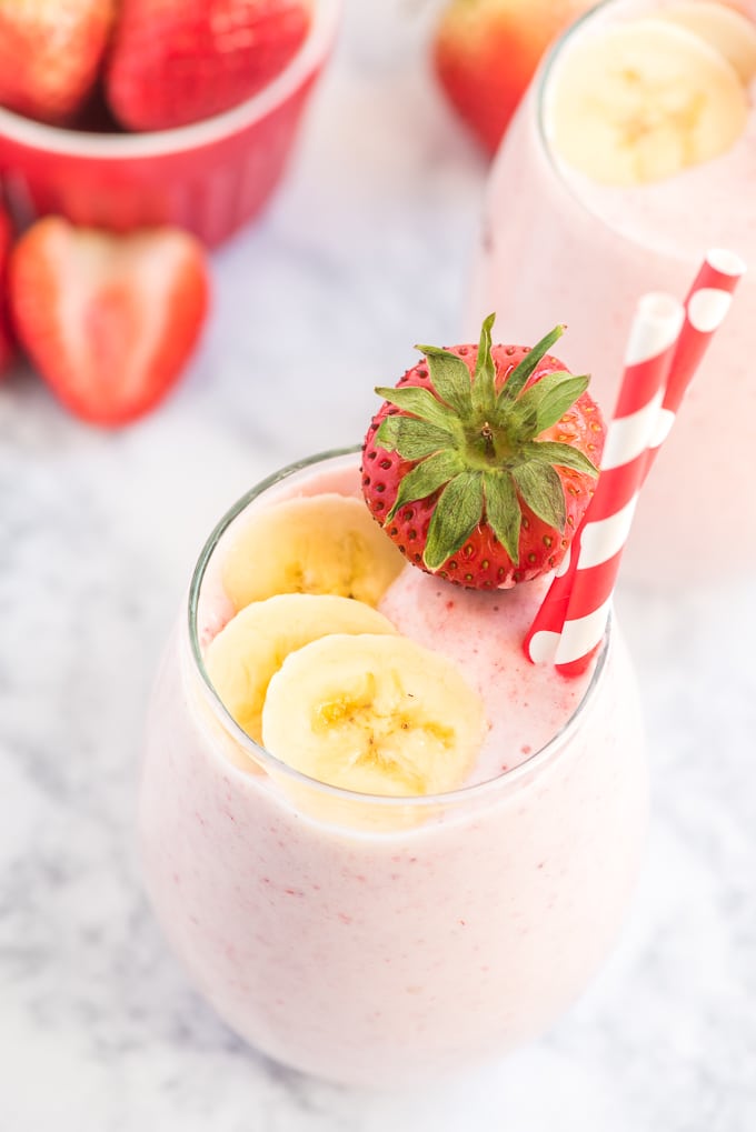 Strawberry Banana Smoothie