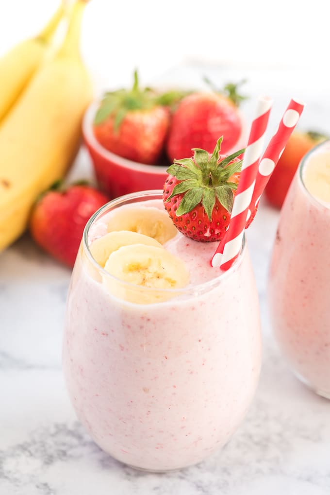 Strawberry Banana Smoothie