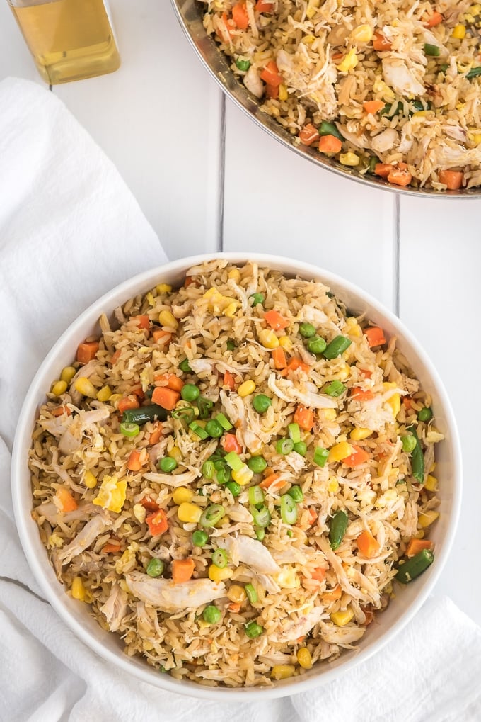 EASY CHICKEN FRIED RICE RECIPE