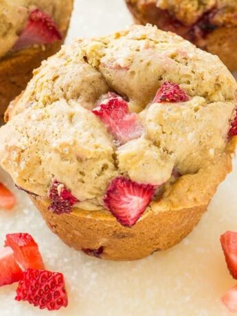 Homemade Strawberry Muffins Recipe