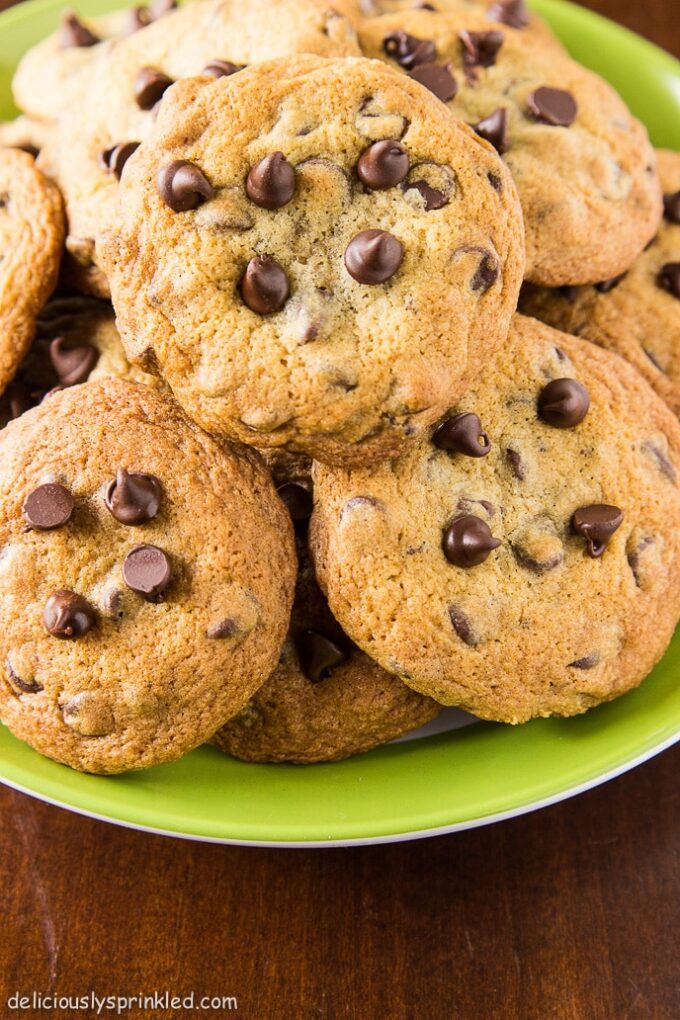 Best Homemade Chocolate Chip Cookies Deliciously Sprinkled