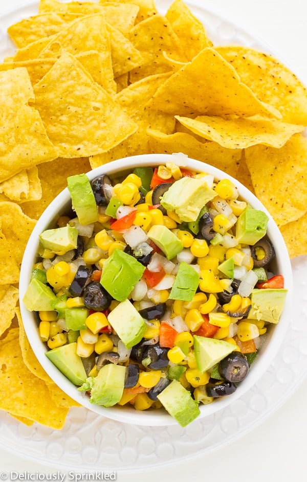 Avocado Salsa – Deliciously Sprinkled