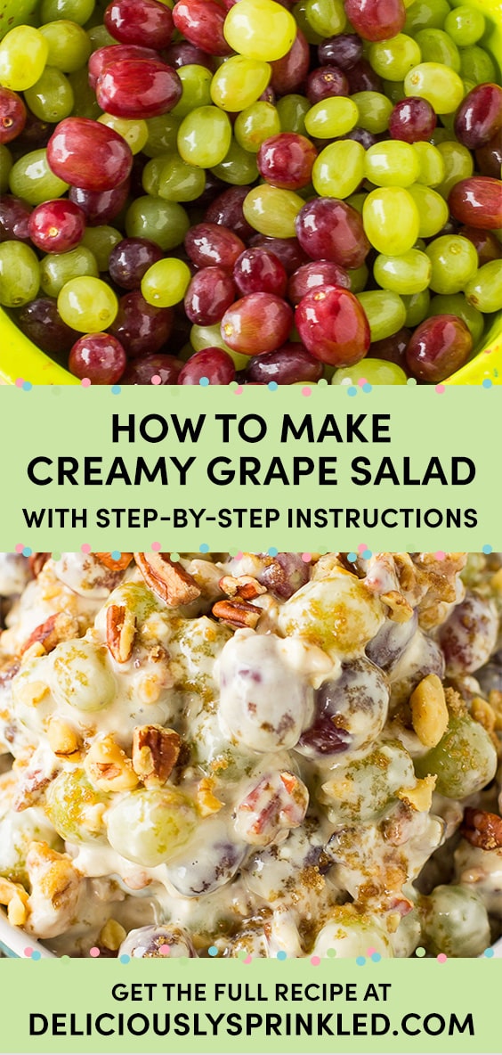 Creamy Grape Salad – Deliciously Sprinkled