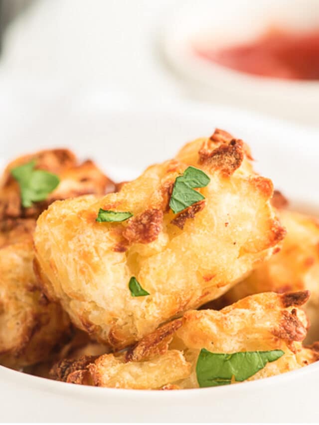 Air Fryer Tater Tots Deliciously Sprinkled