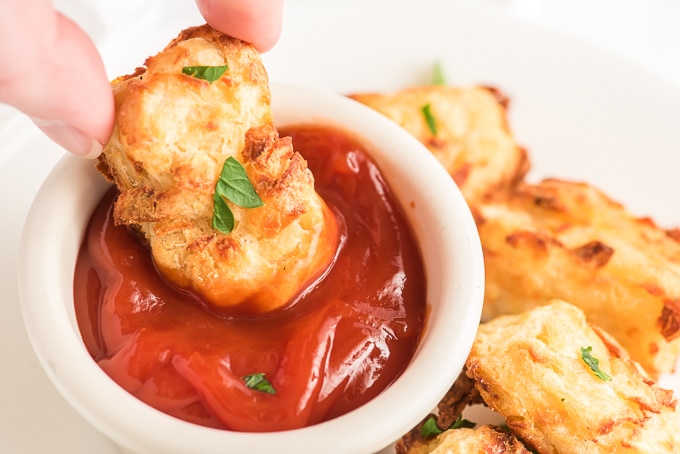 dipping air fryer tater tots