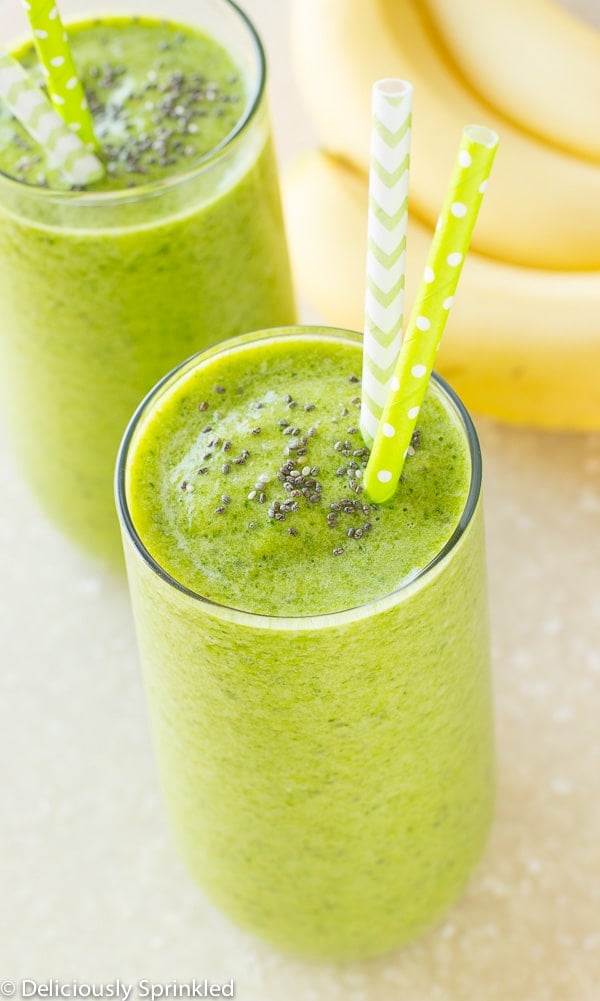 energizing green smoothie