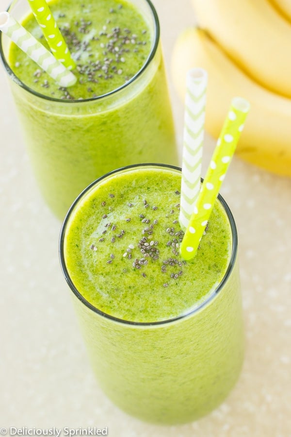 energizing green smoothie