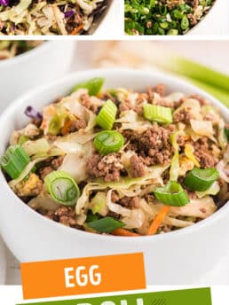 easy egg roll in a bowl recipe