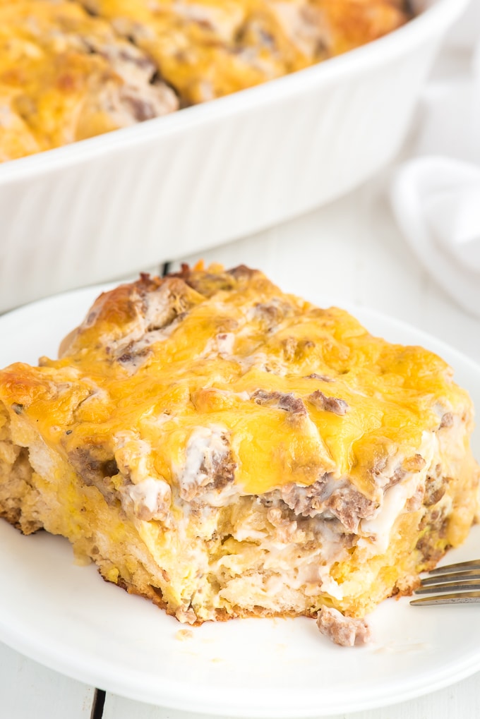 Easy Breakfast Casserole Recipe Deliciously Sprinkled