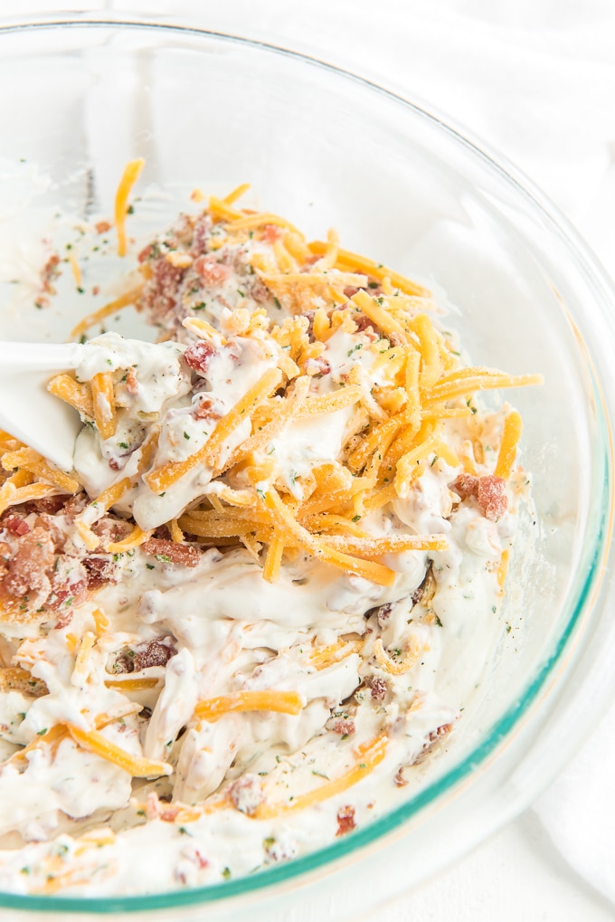 crack dip with pretzels