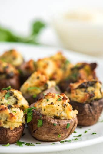 Air Fryer Stuffed Mushrooms Recipe – Deliciously Sprinkled