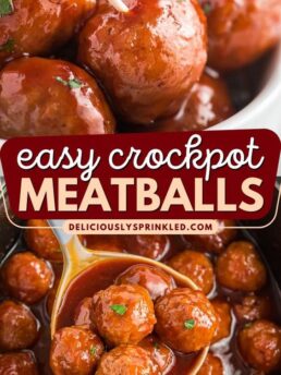 crockpot meatballs recipe