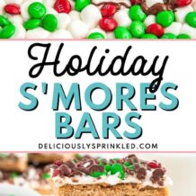 Holiday Smores Bars Recipe