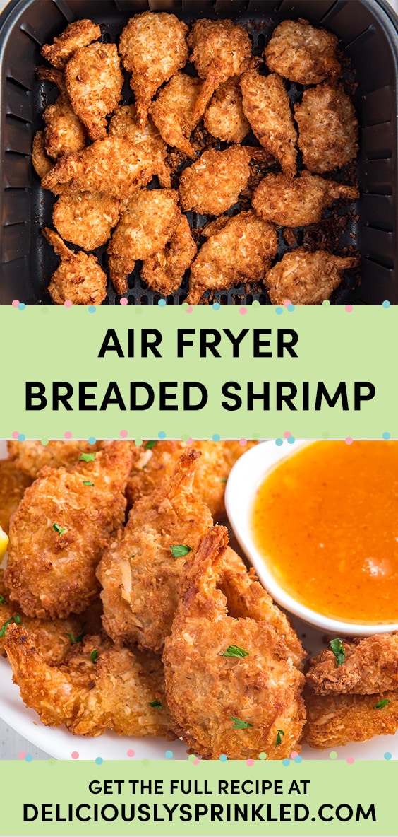 Air Fryer Frozen Shrimp Deliciously Sprinkled