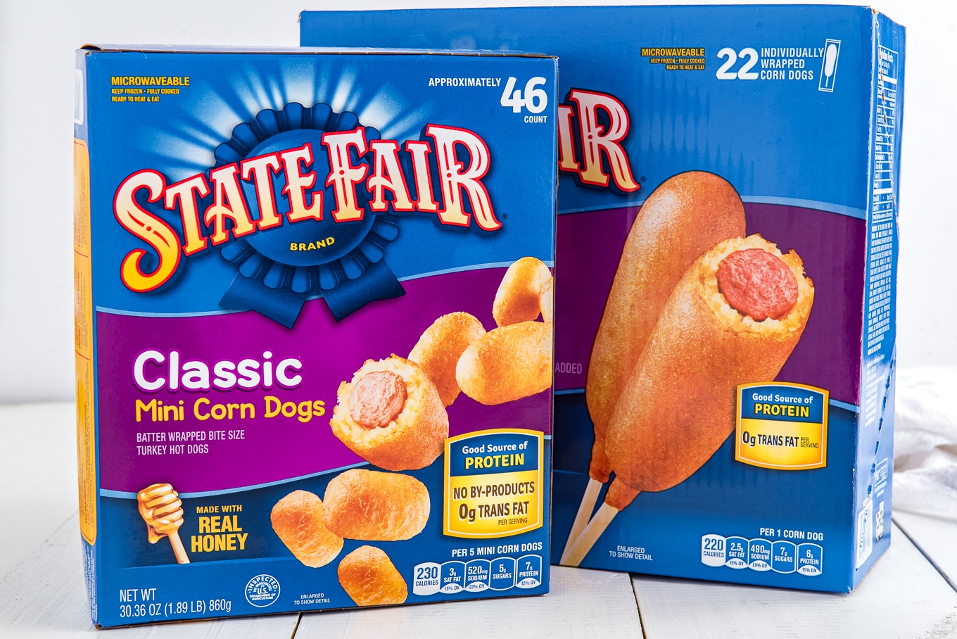 Air Fryer Corn Dogs Deliciously Sprinkled