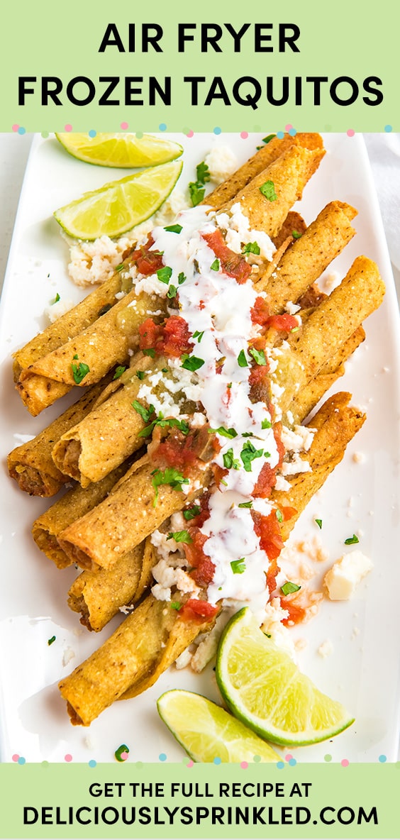 Taquitos In Air Fryer Deliciously Sprinkled