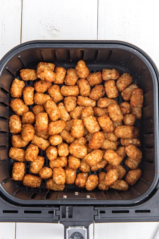 Air Fryer Tater Tots Deliciously Sprinkled