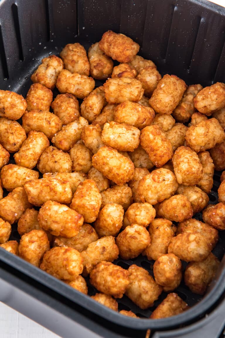Air Fryer Tater Tots Deliciously Sprinkled