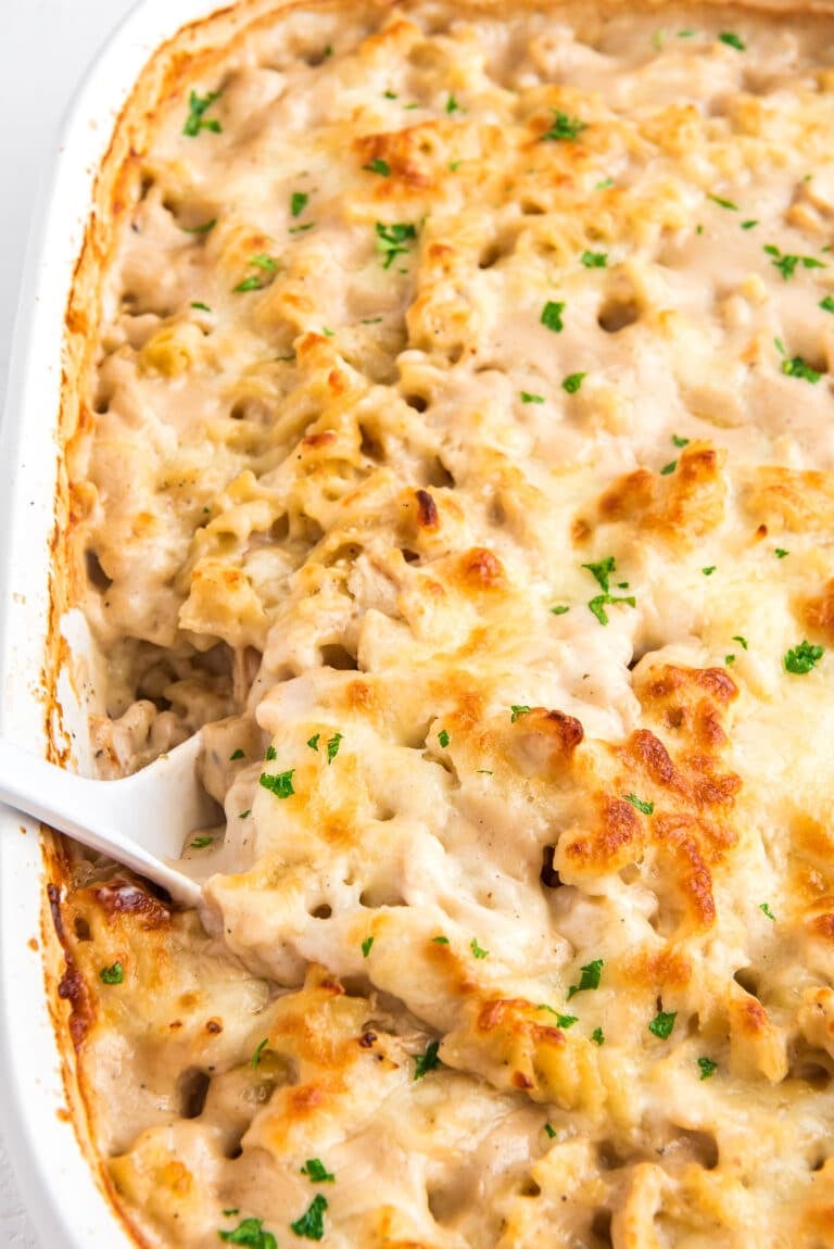 Easy Chicken Alfredo Bake Deliciously Sprinkled