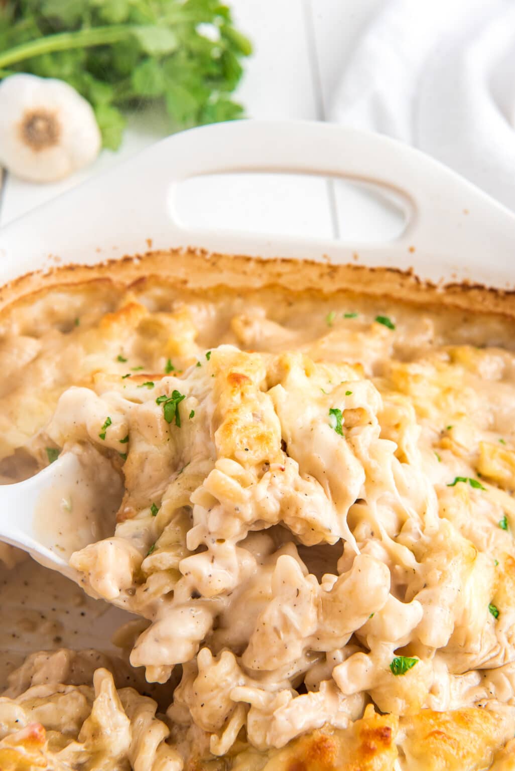 Easy Chicken Alfredo Bake Deliciously Sprinkled