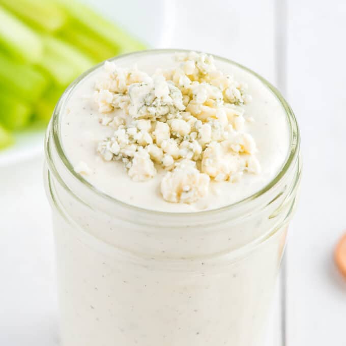 Easy Blue Cheese Dressing Deliciously Sprinkled