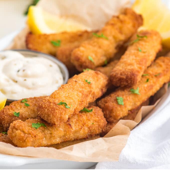 Fish Sticks In Air Fryer Deliciously Sprinkled