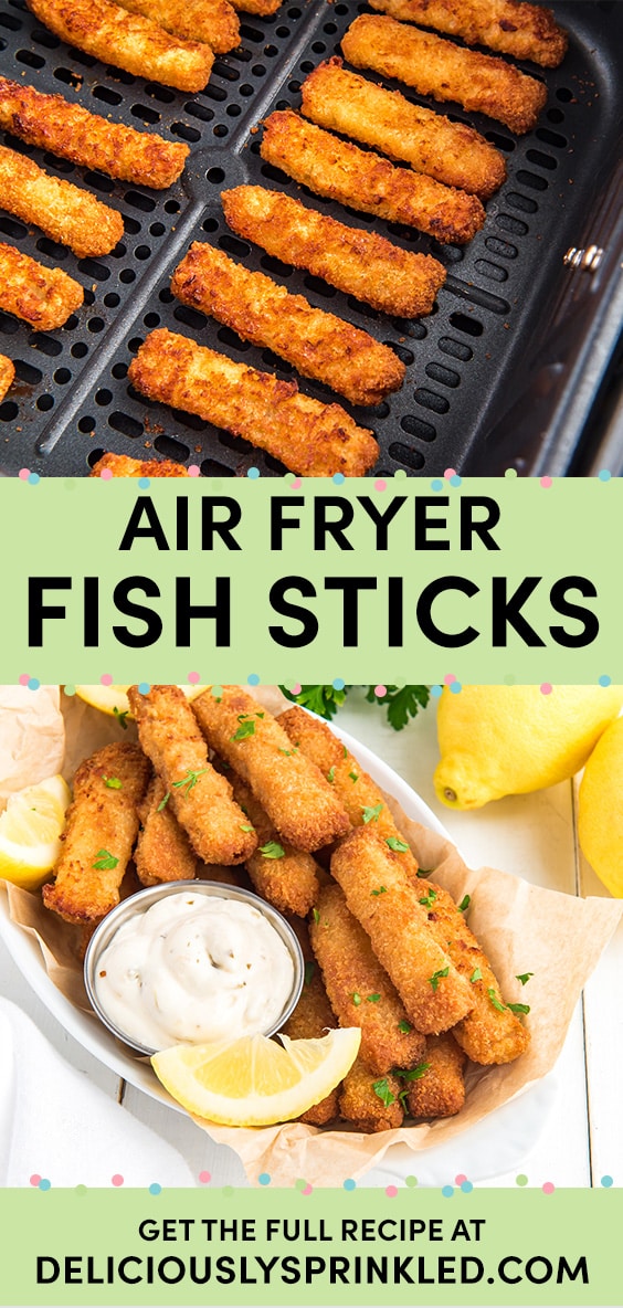 Fish Sticks In Air Fryer Deliciously Sprinkled