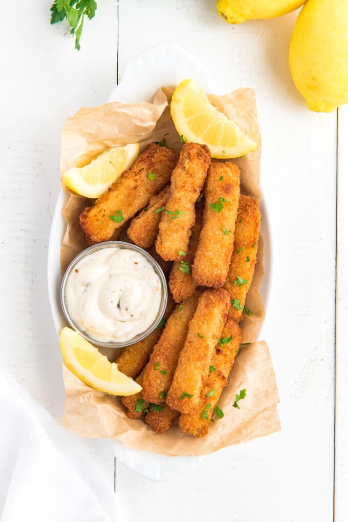 Fish Sticks In Air Fryer Deliciously Sprinkled