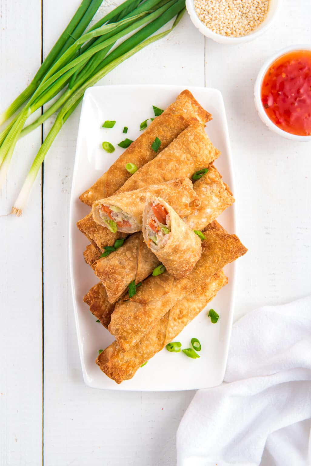 Frozen Egg Rolls In Air Fryer – Deliciously Sprinkled