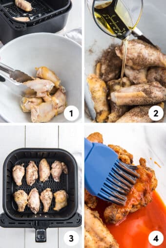 Frozen Chicken Wings In Air Fryer – Deliciously Sprinkled