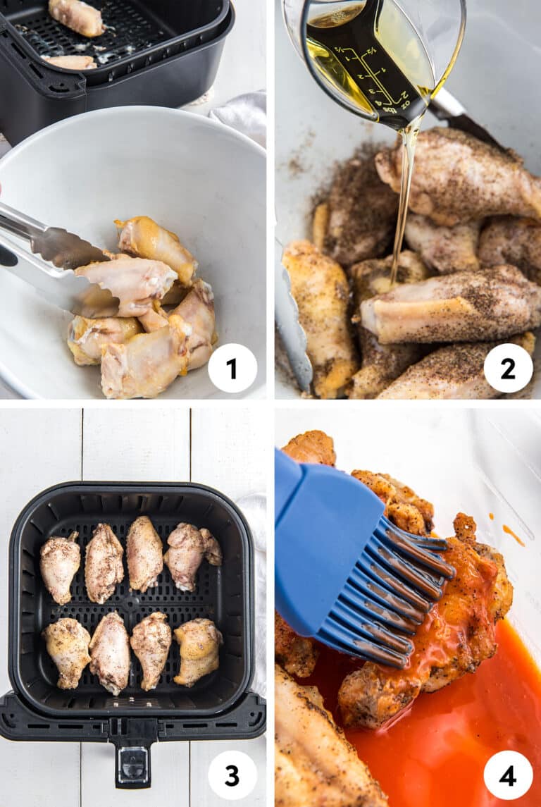 Frozen Chicken Wings In Air Fryer Deliciously Sprinkled