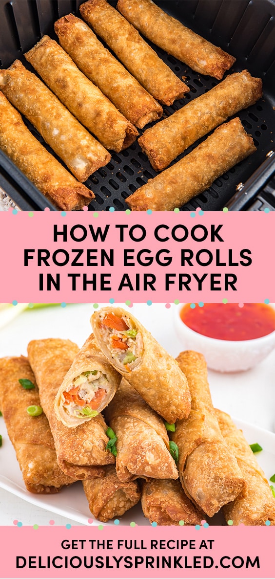 Frozen Egg Rolls In Air Fryer Deliciously Sprinkled