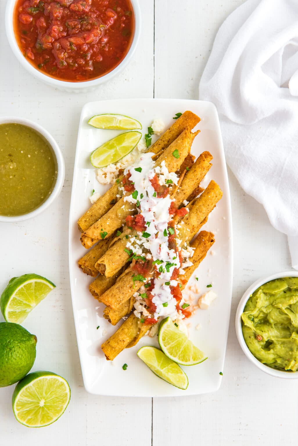 Taquitos In Air Fryer Deliciously Sprinkled