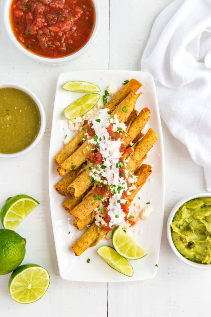 Taquitos In Air Fryer Deliciously Sprinkled