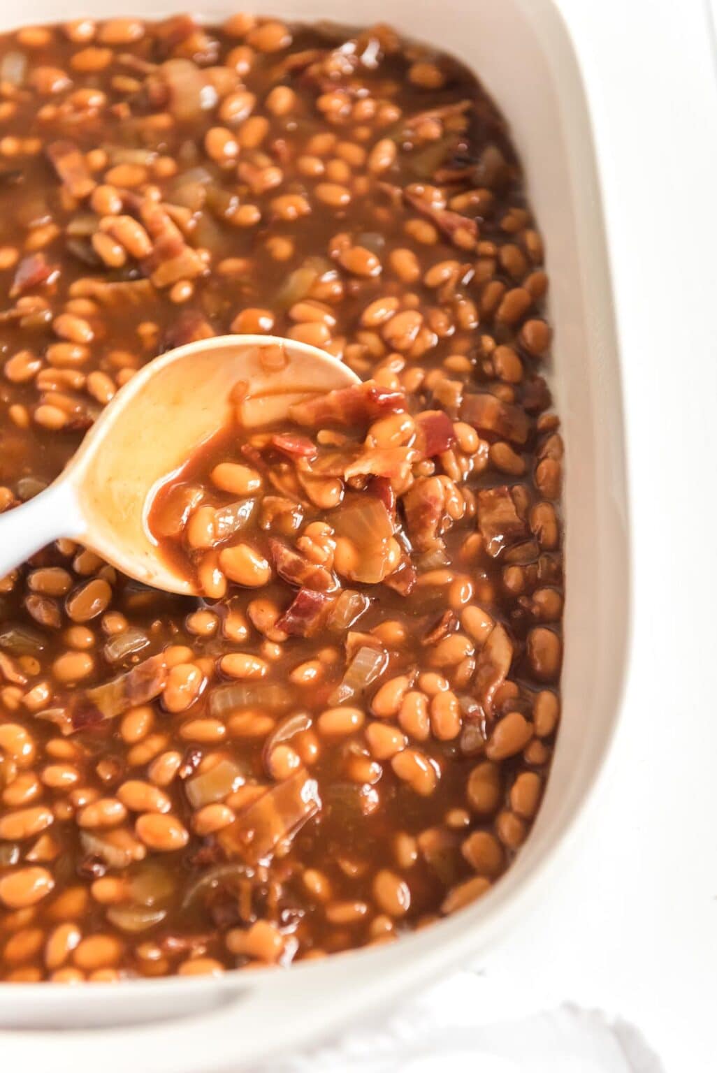 BBQ Baked Beans Deliciously Sprinkled