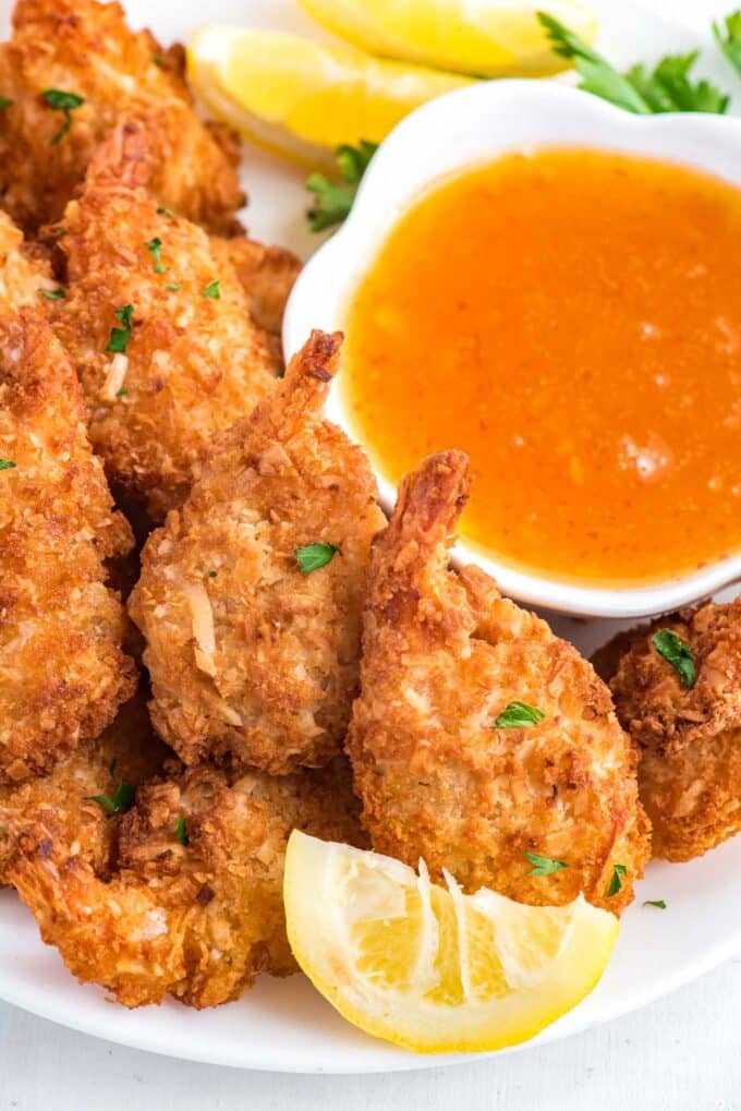 Air Fryer Frozen Shrimp Deliciously Sprinkled