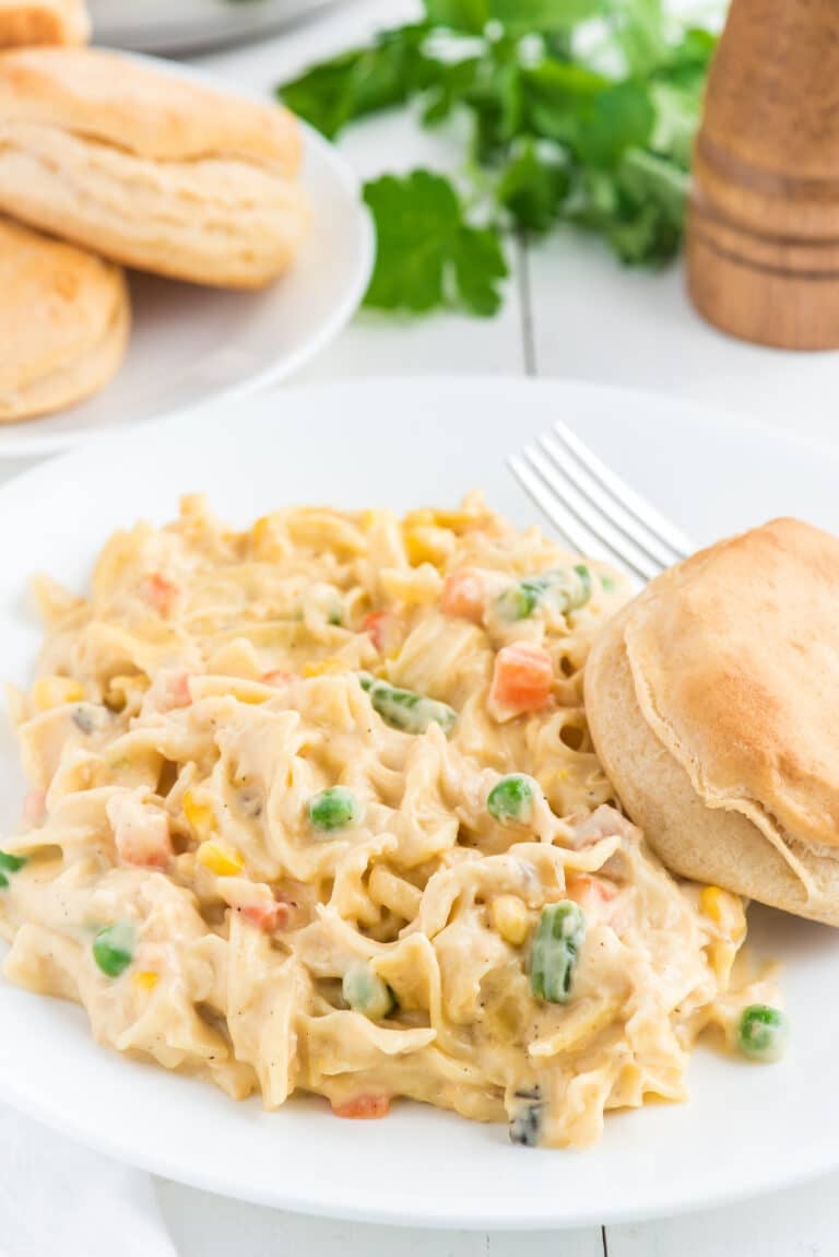 Easy Chicken Pot Pie Casserole Deliciously Sprinkled