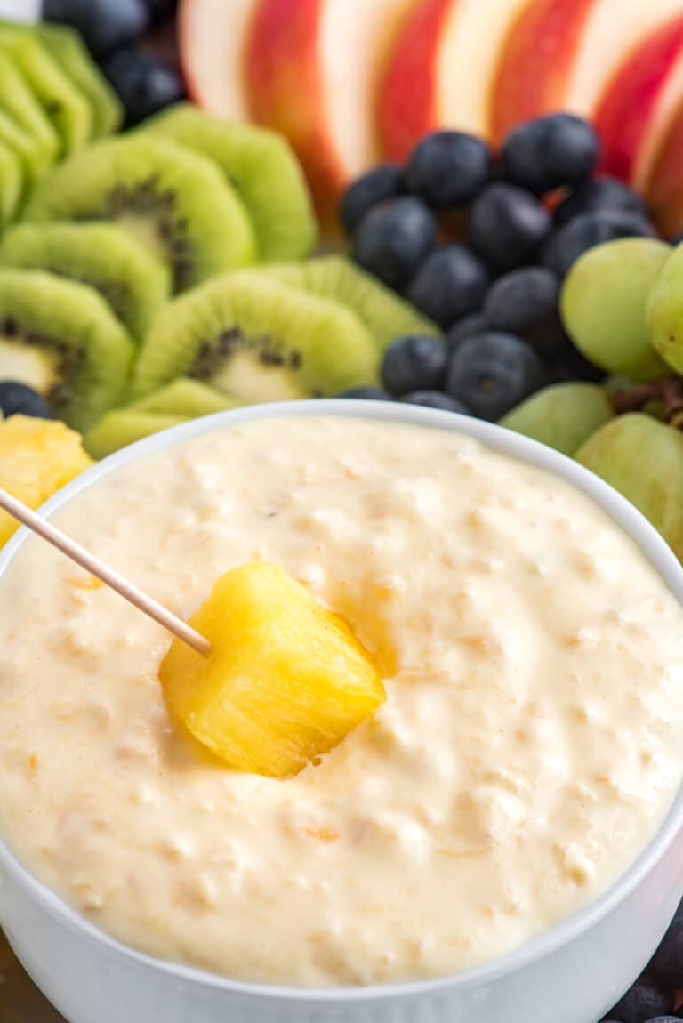 Cream Cheese Pineapple Dip Deliciously Sprinkled