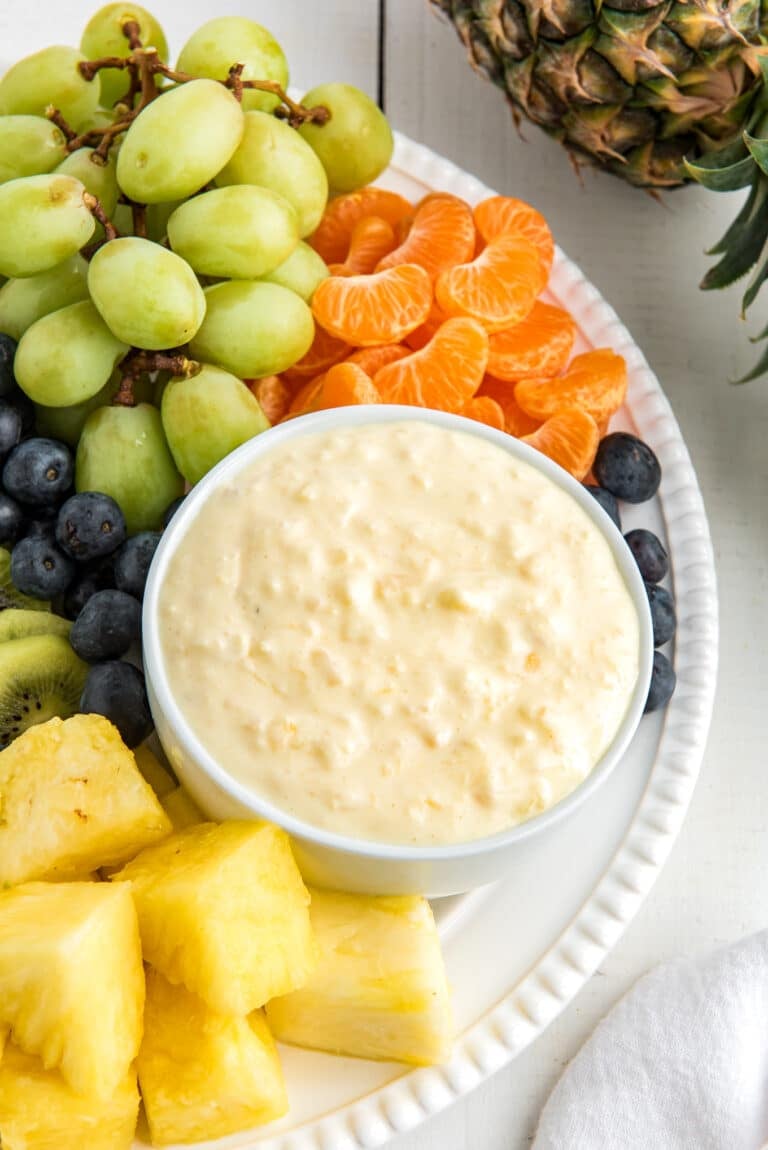 Cream Cheese Pineapple Dip Deliciously Sprinkled