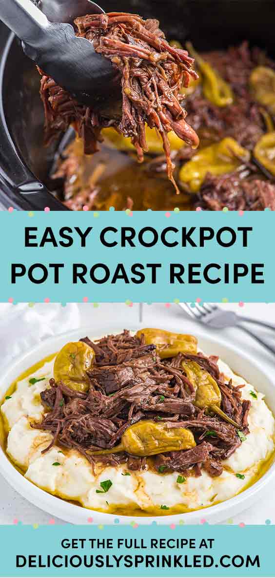 Crockpot Mississippi Pot Roast – Deliciously Sprinkled