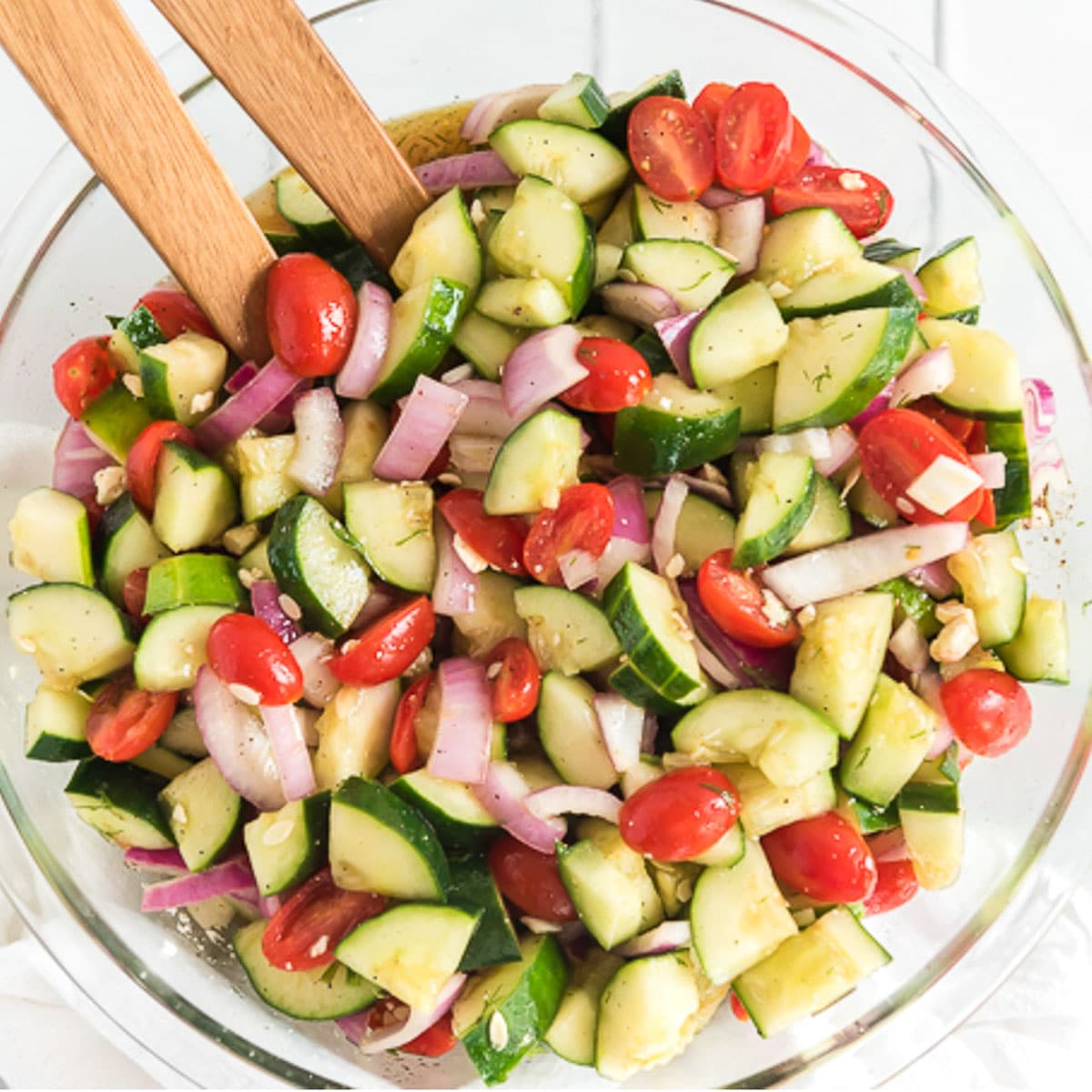 Cucumber Tomato Salad