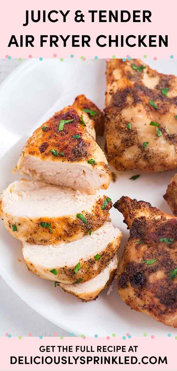 Frozen Chicken Breasts Air Fryer – Deliciously Sprinkled