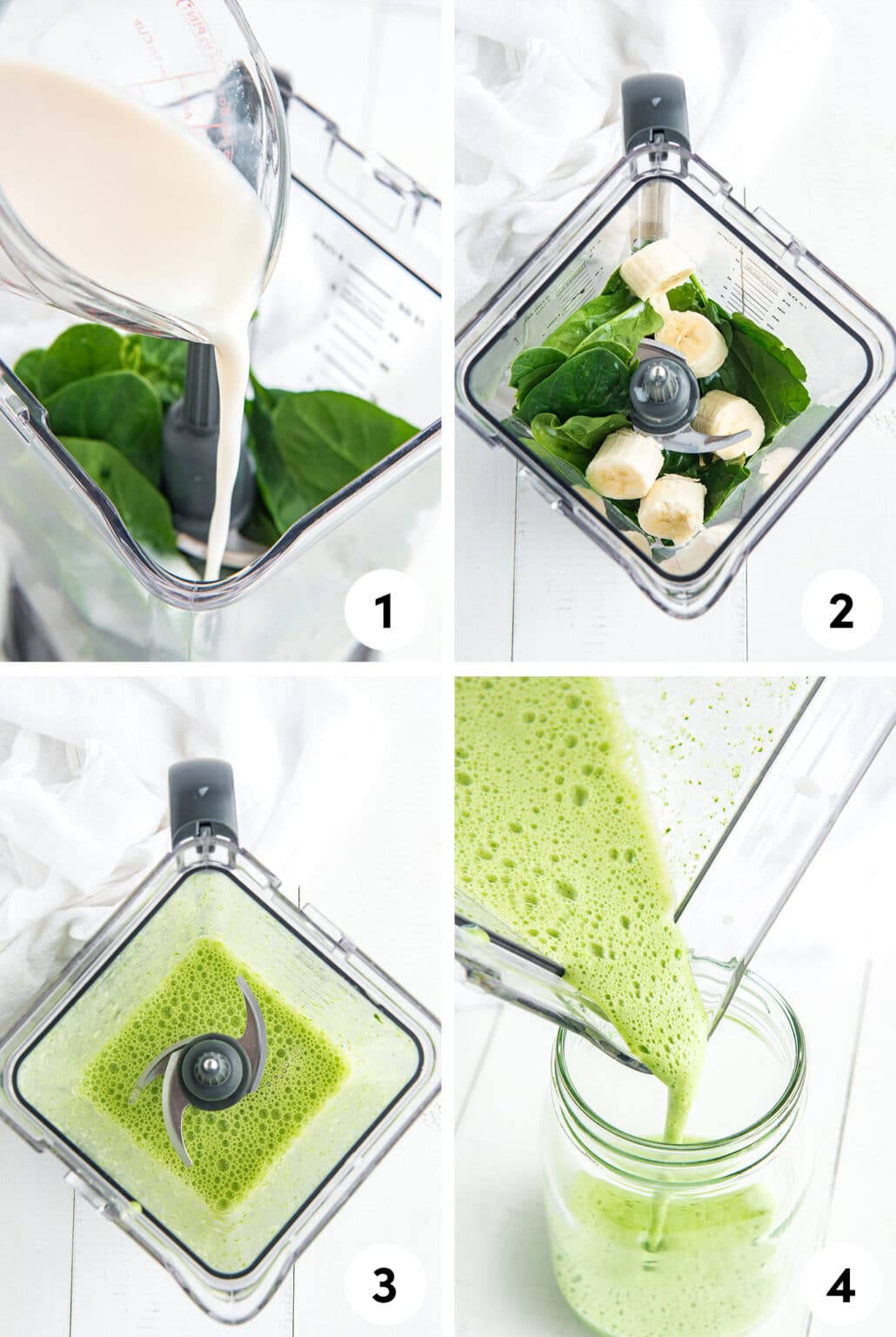 Spinach Banana Smoothie Deliciously Sprinkled