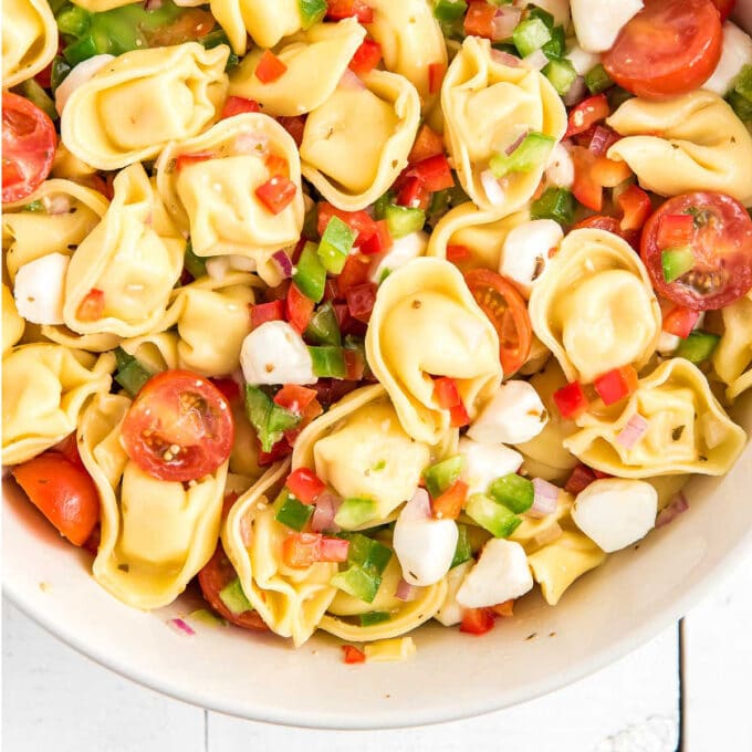 Greek Tortellini Salad Deliciously Sprinkled