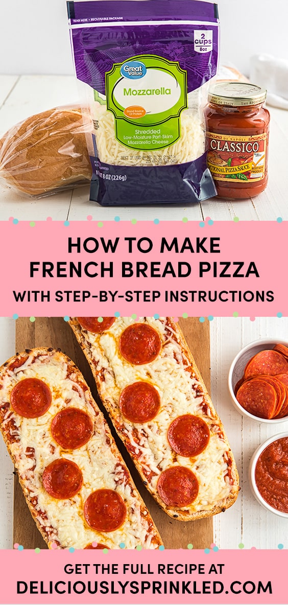 French Bread Pizza Recipe Deliciously Sprinkled 9506